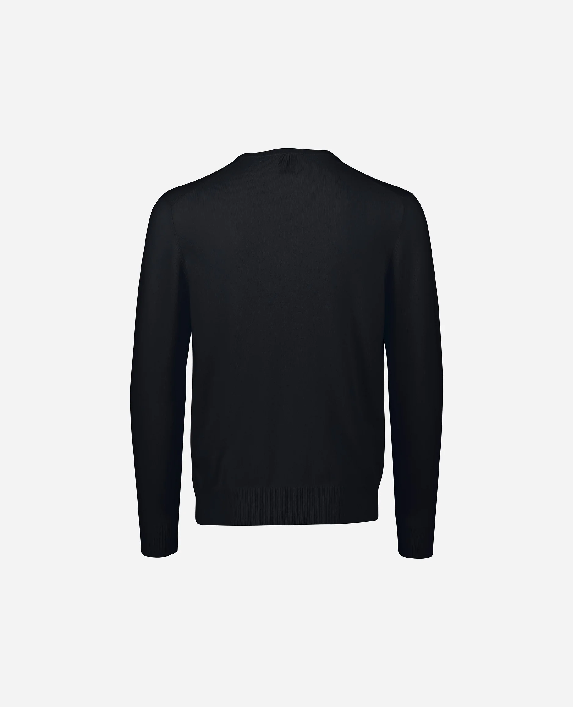 V-Ausschnitt Pullover aus Cashmere in Navy - Image 6
