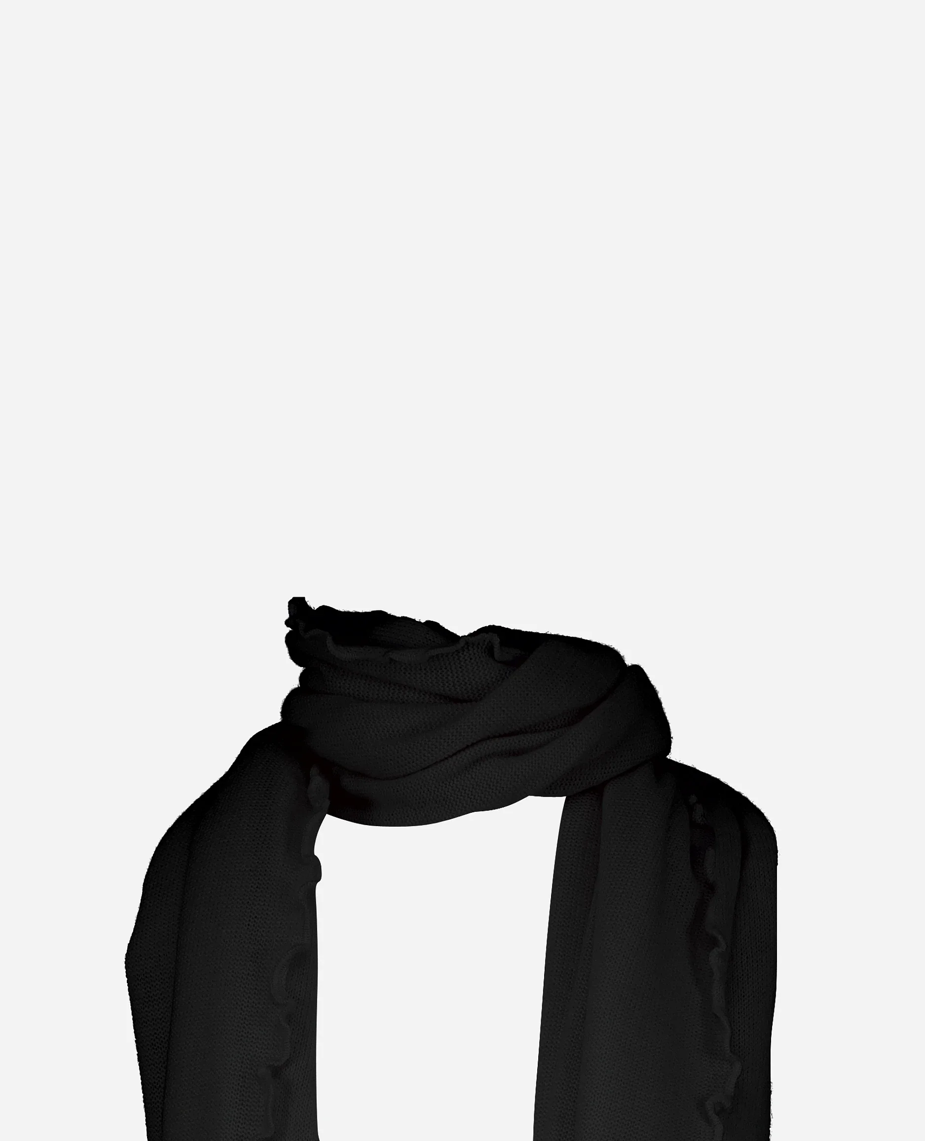 Cashmere Schal in Schwarz - Image 3