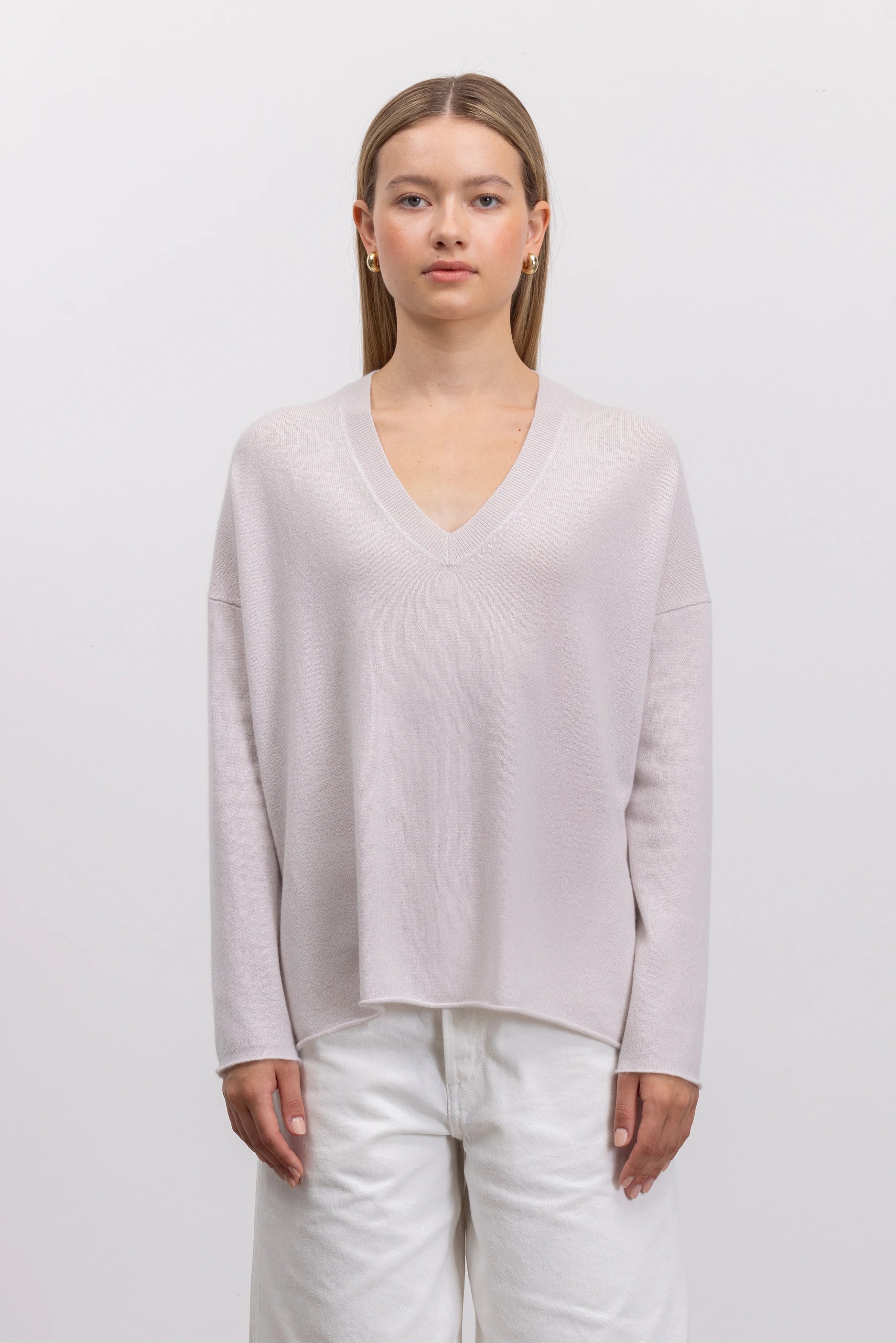 Cashmere Pullover in Grau - Image 6