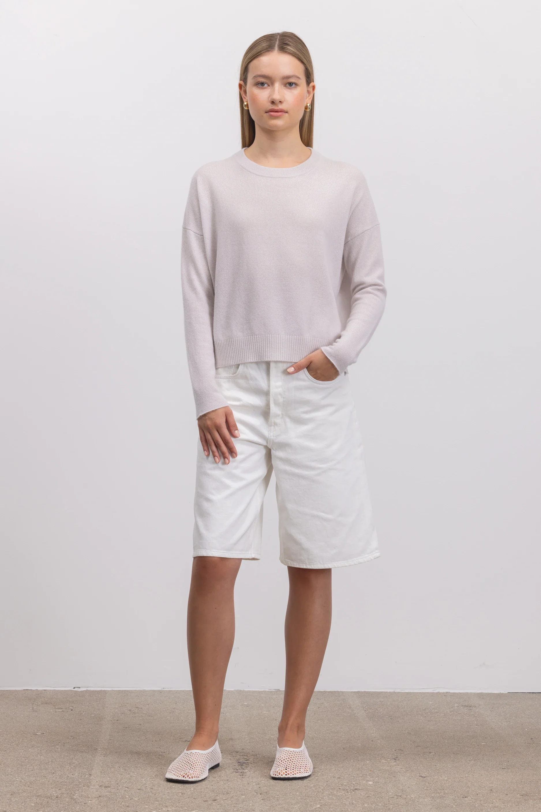 Cashmere Pullover in Grau - Image 5