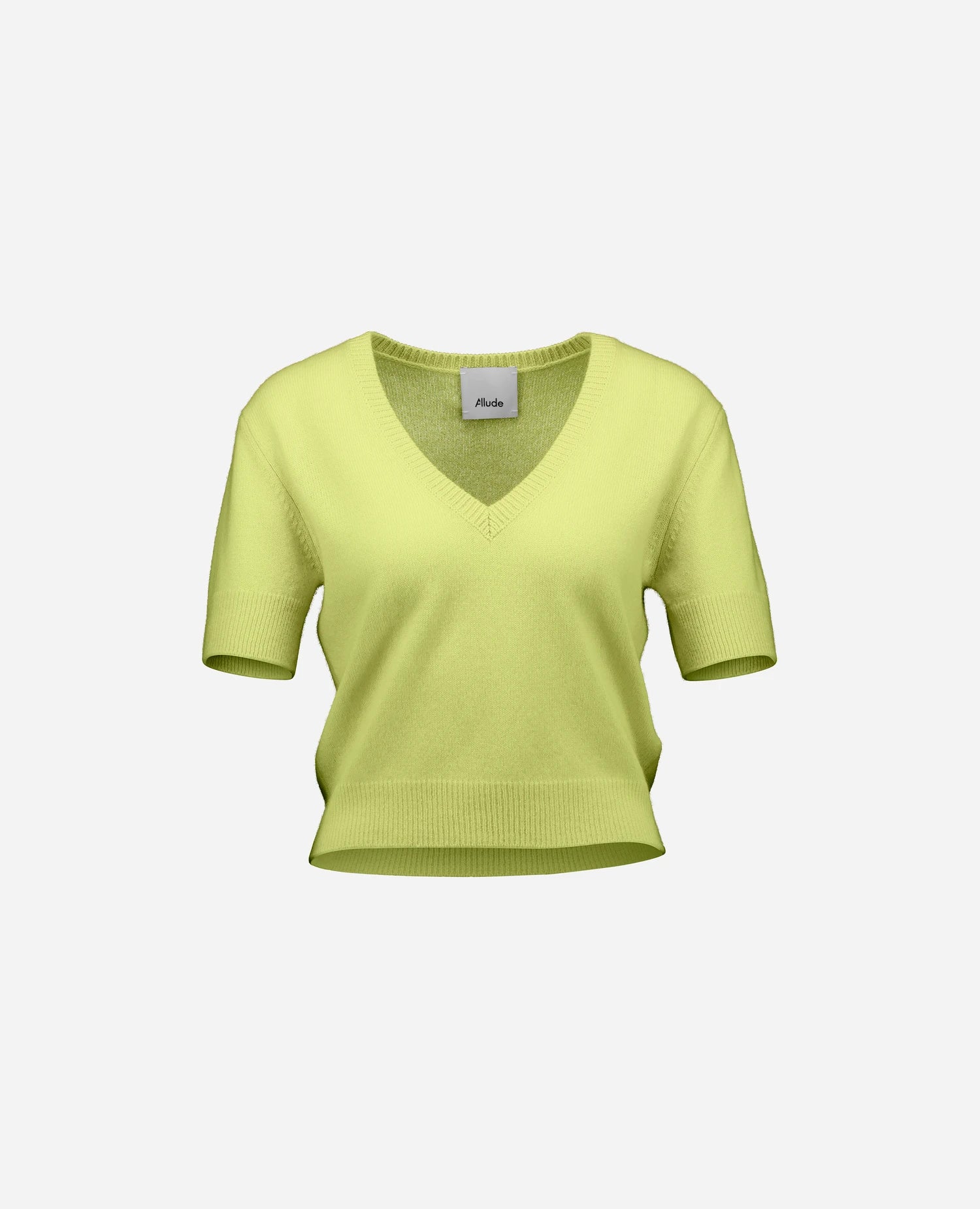Cashmere Pullover in Gelb