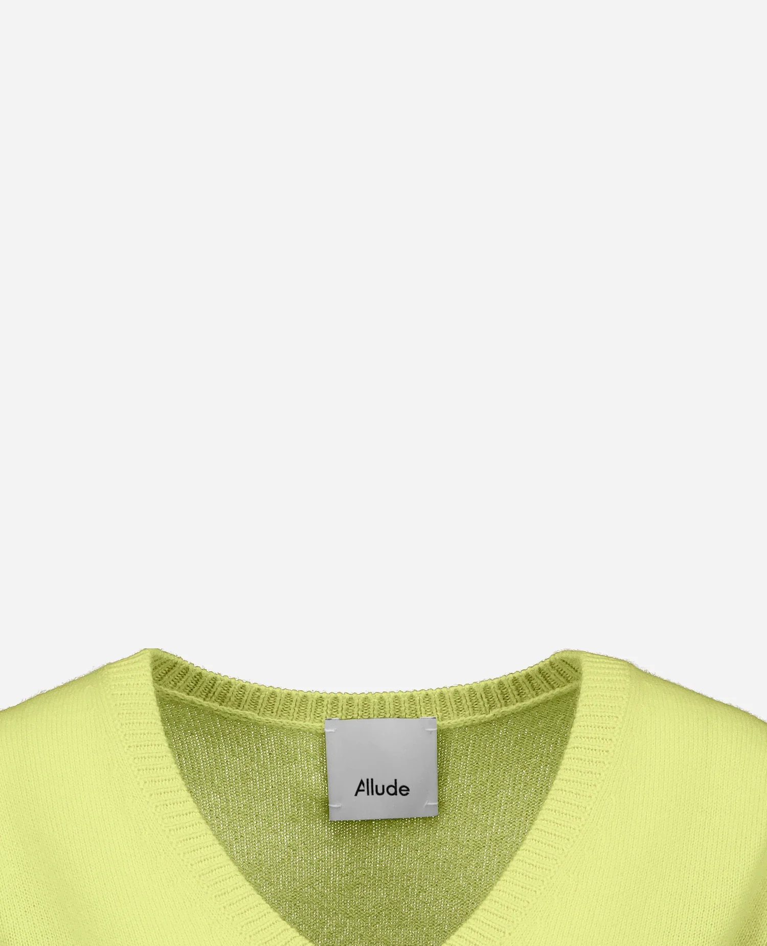 Cashmere Pullover in Gelb - Image 3