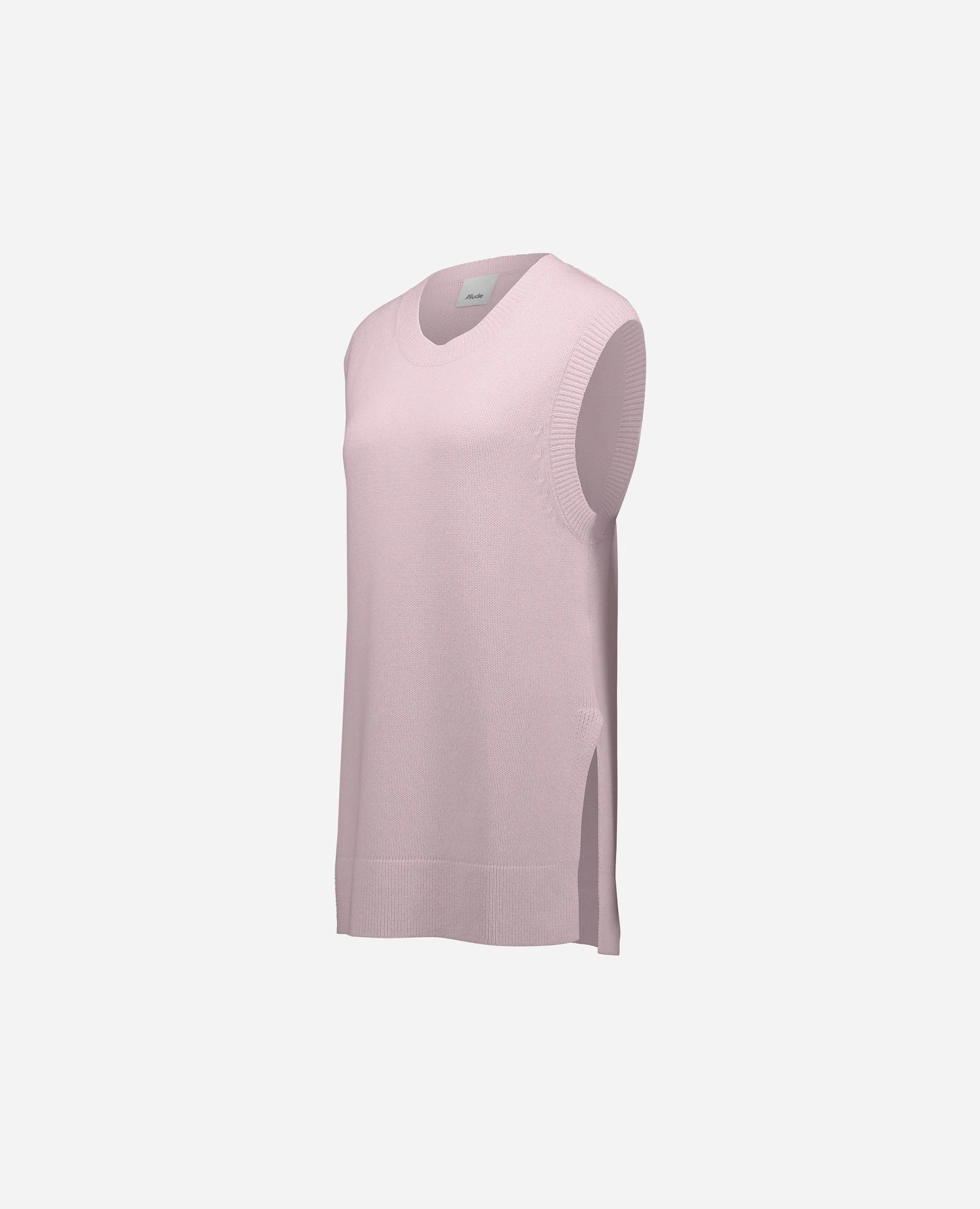 Baumwoll Mischung Pullover in Rose - Image 3