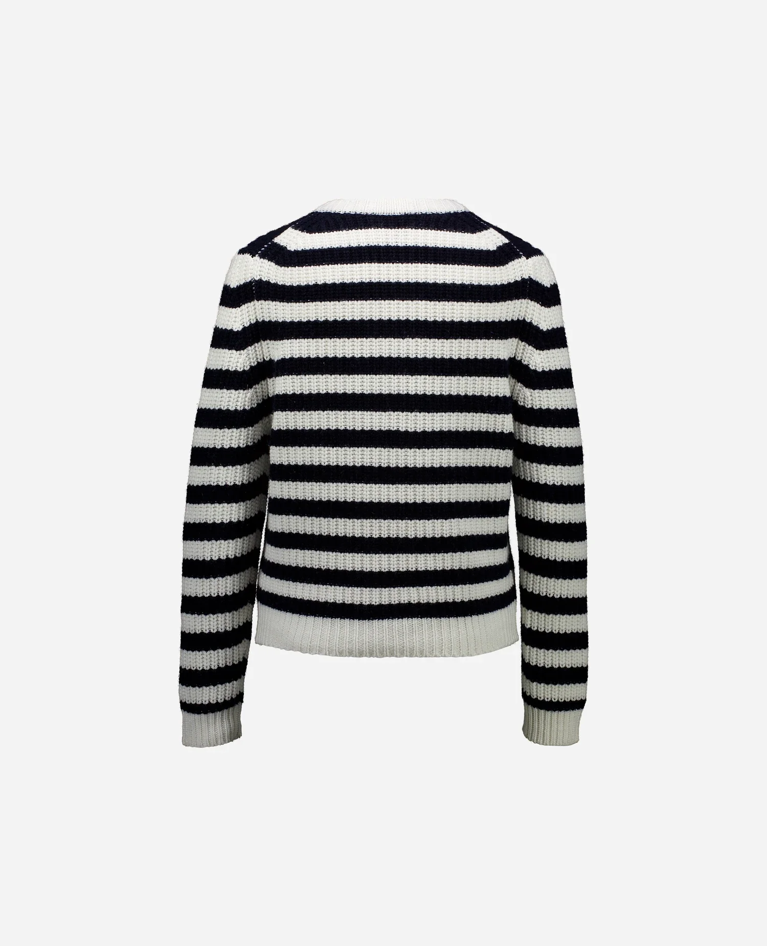 Baumwoll Mischung Strickjacke in Weiß - Image 2