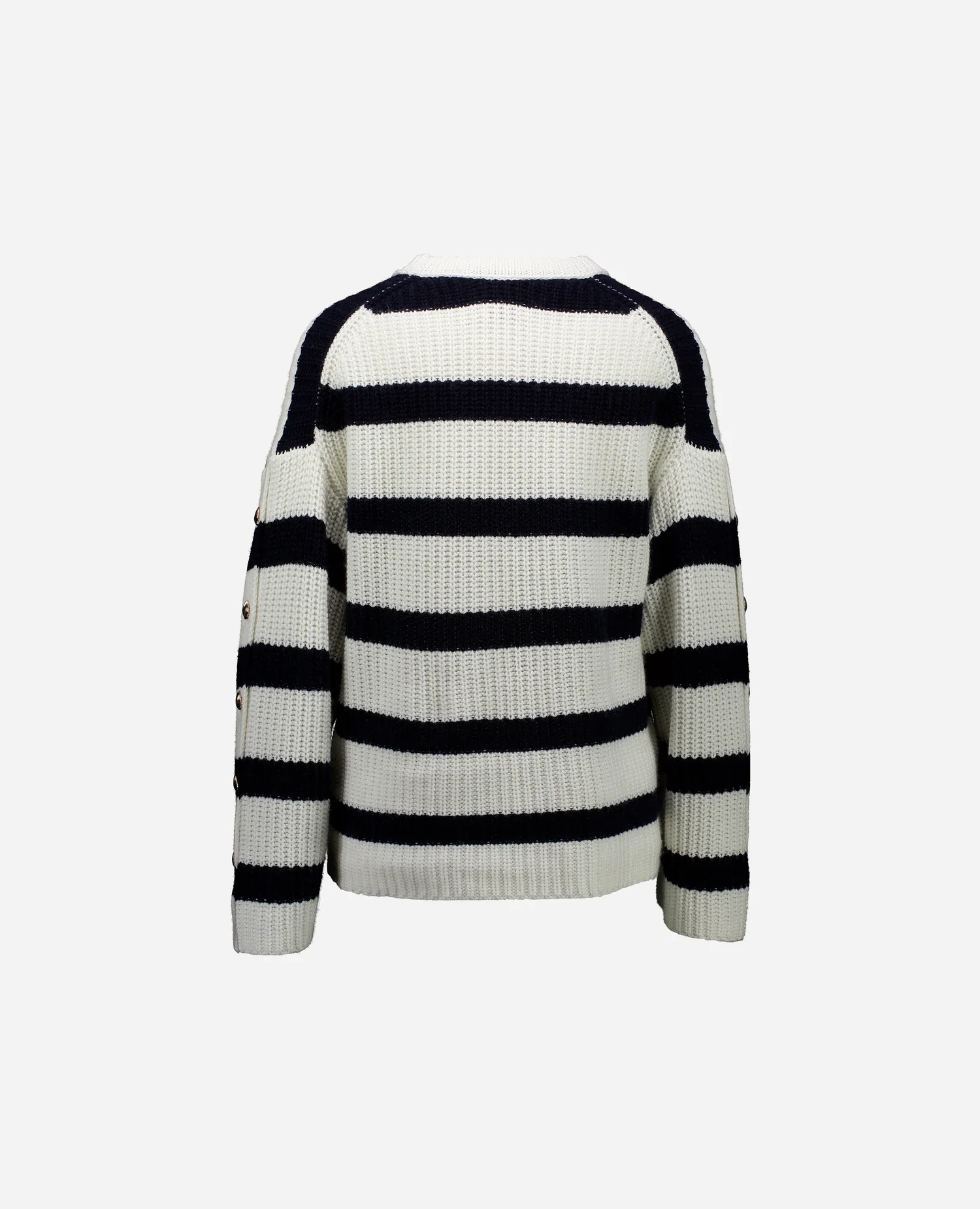 Baumwoll Mischung Pullover in Weiß - Image 2
