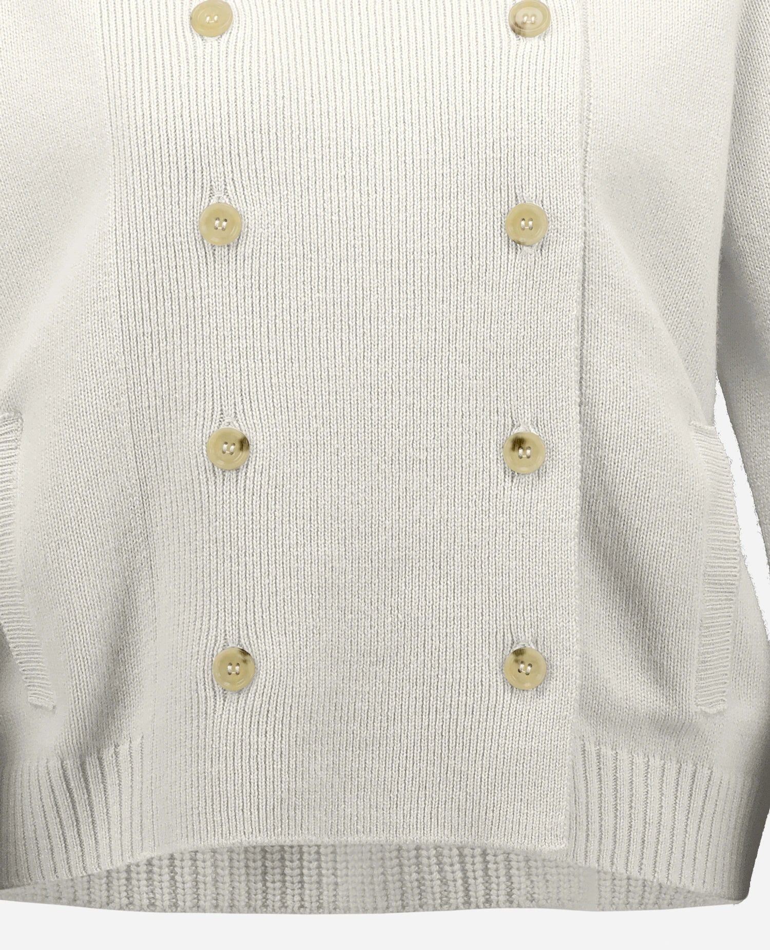 Woll-Mischung Jacket in Weiß - Image 4