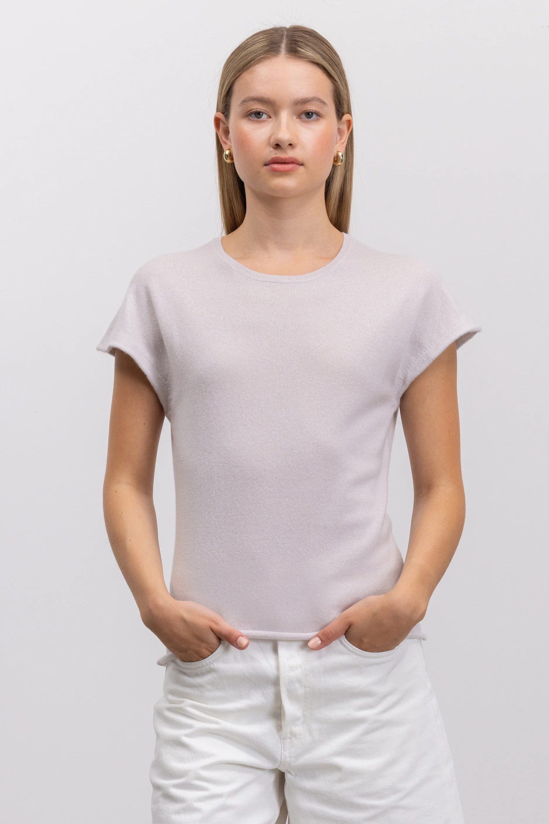 Woll-Mischung Pullover in Grau - Image 4
