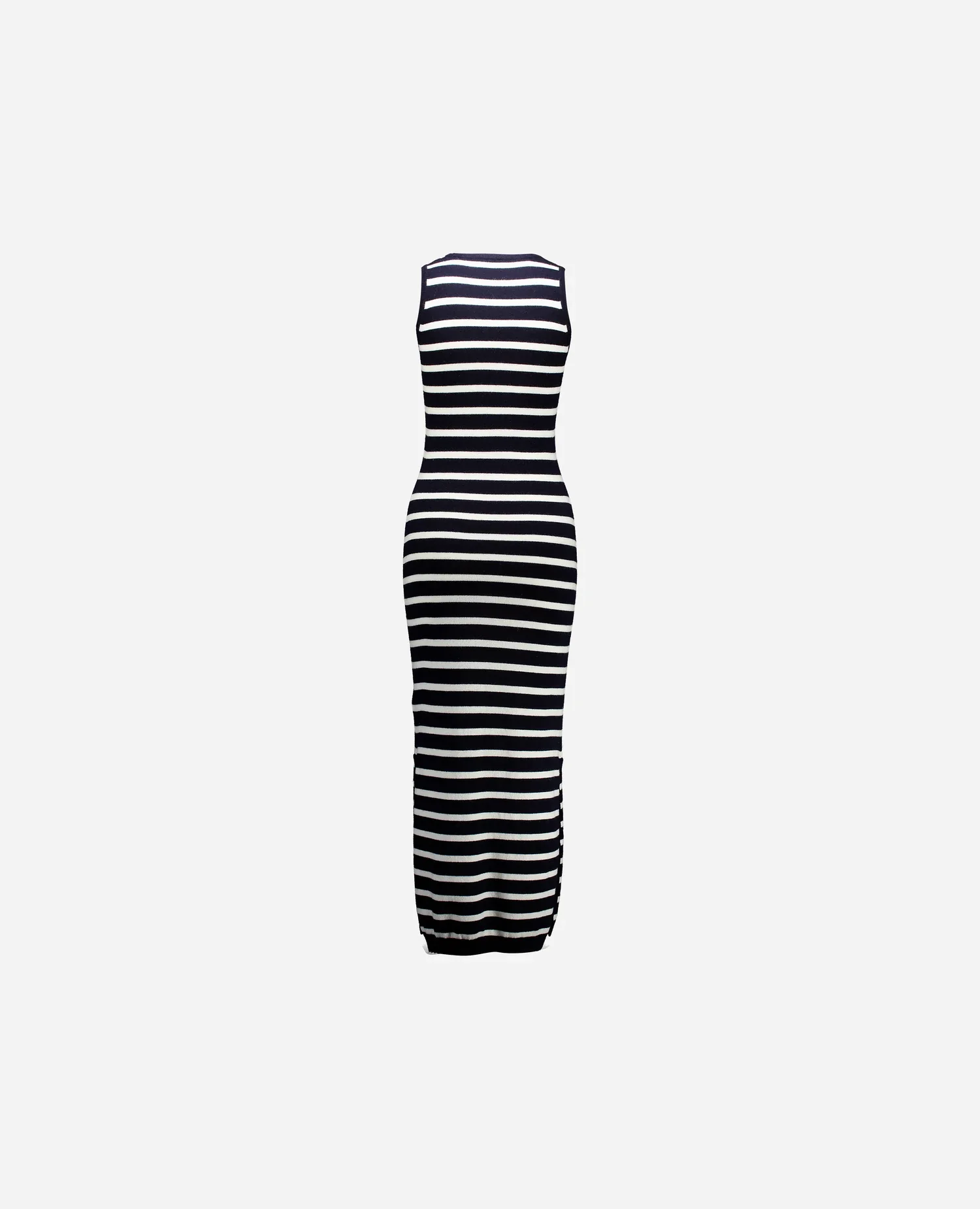 Woll-Mischung Kleid in Navy - Image 4