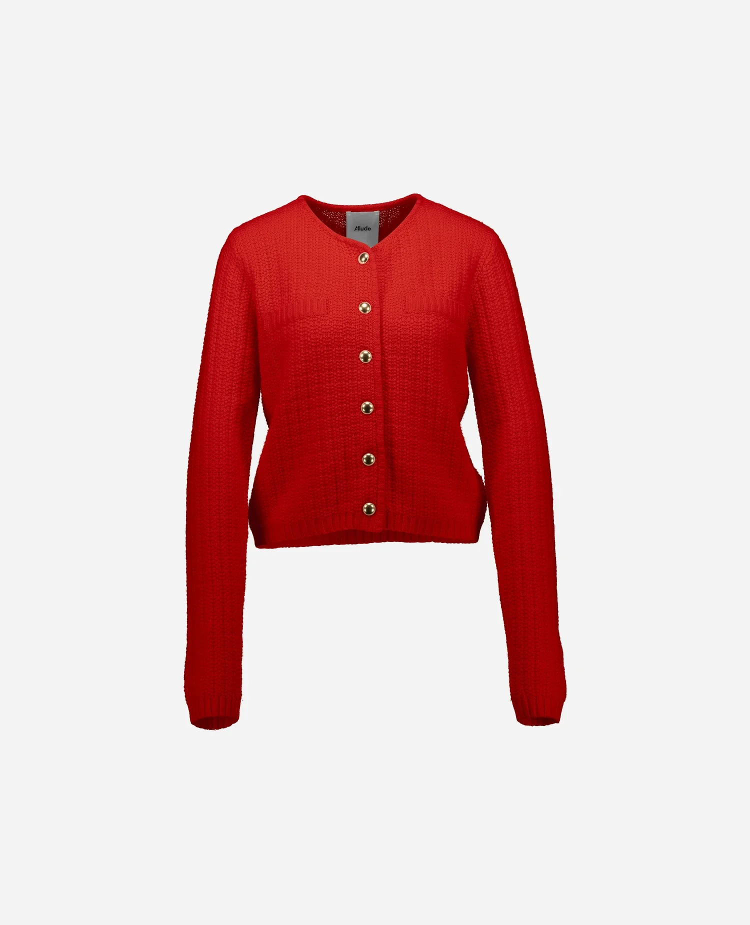 Woll-Mischung Jacket in Rot - Image 5