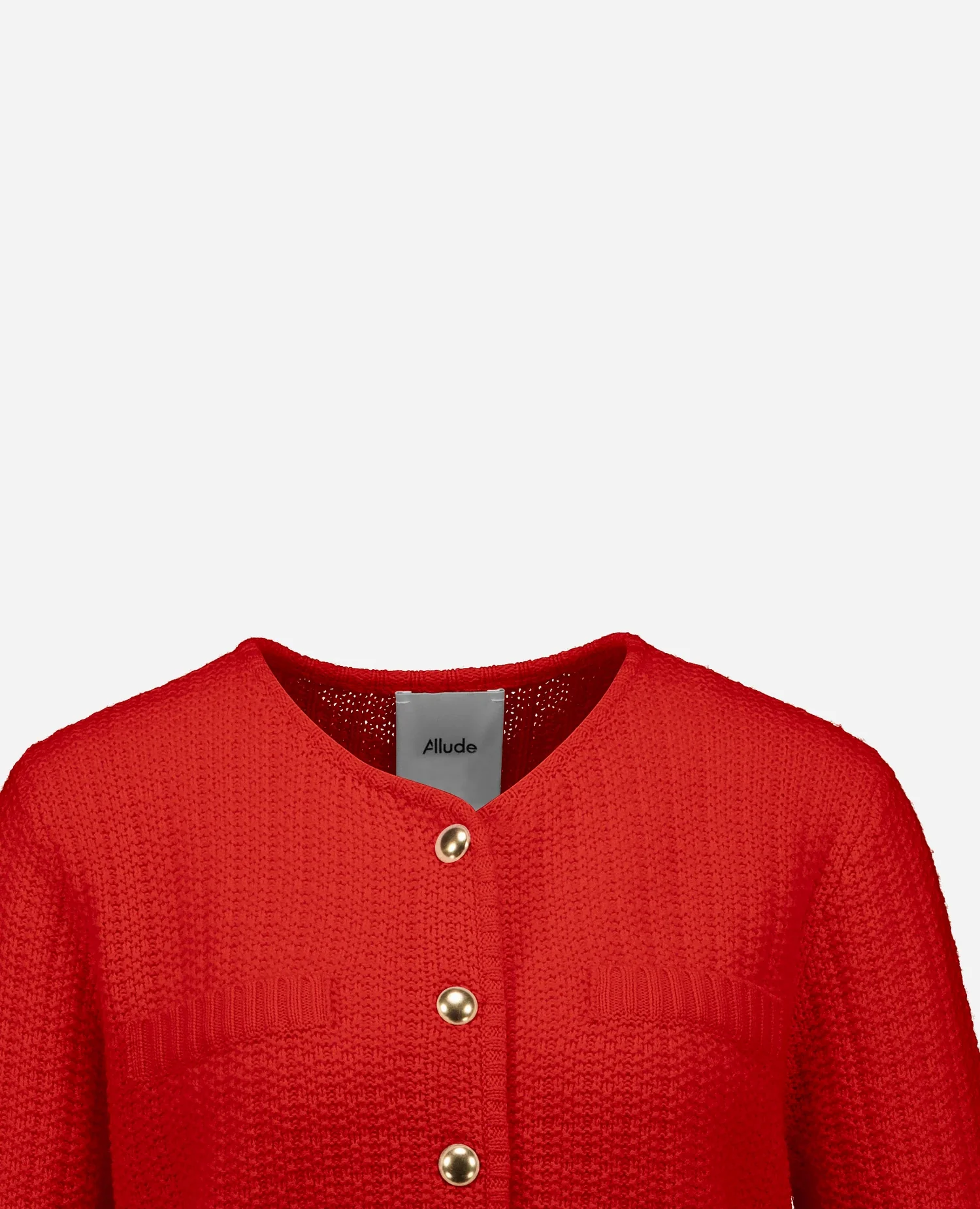 Woll-Mischung Jacket in Rot - Image 7