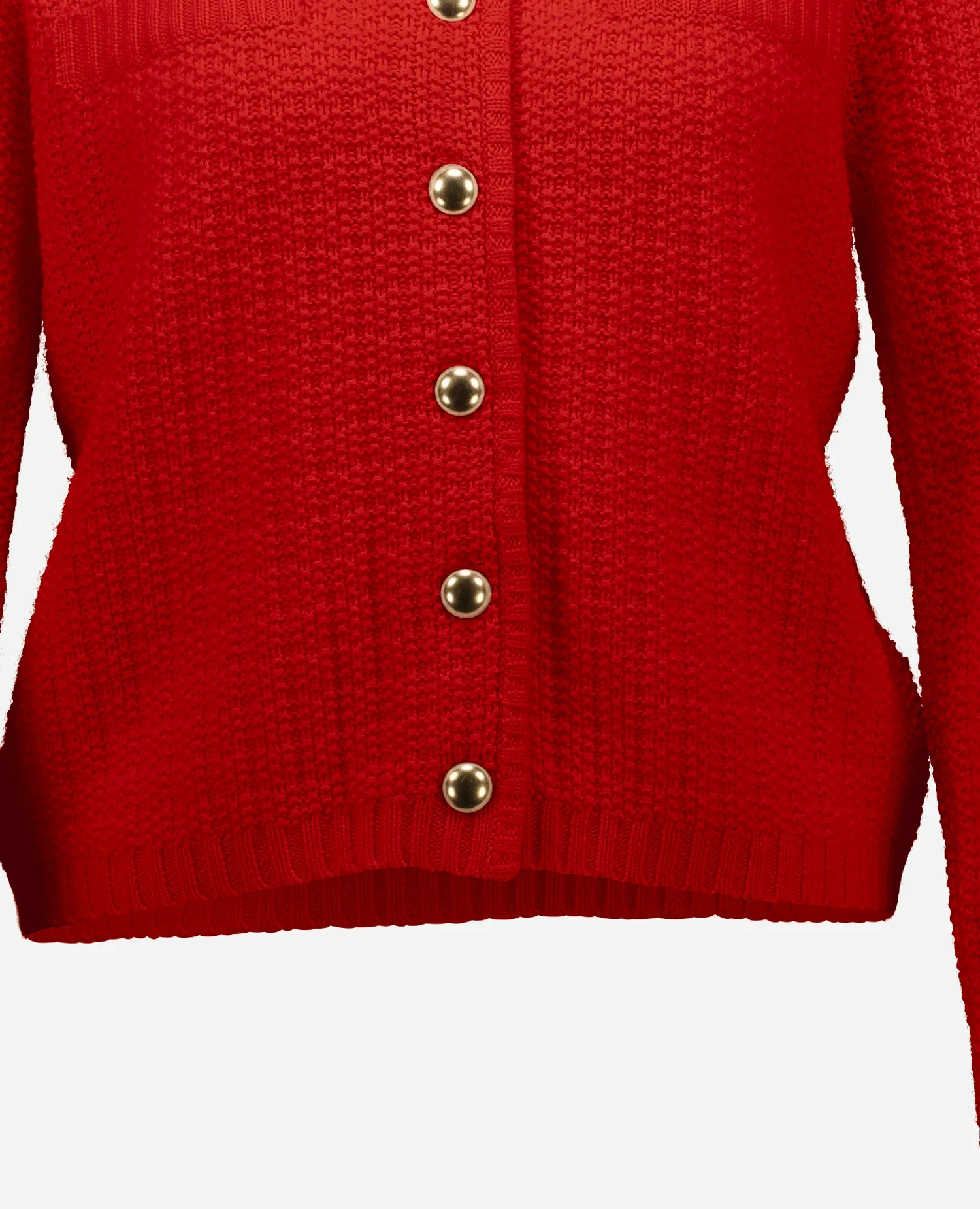 Woll-Mischung Jacket in Rot - Image 8