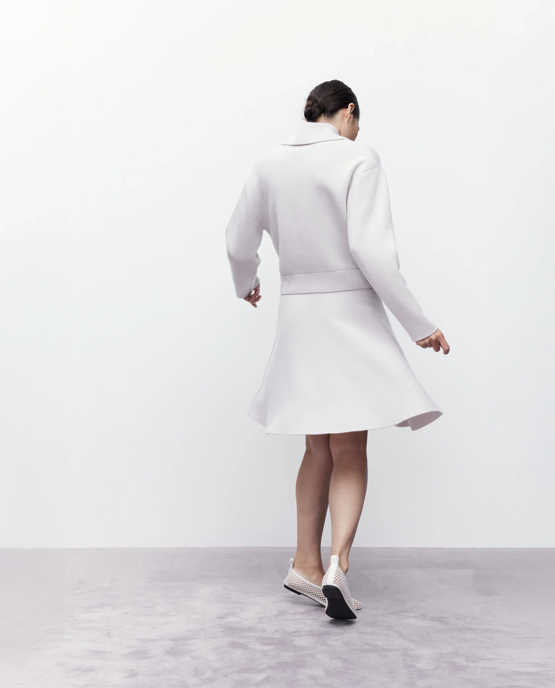 Woll-Mischung Jacket in Grau - Image 3