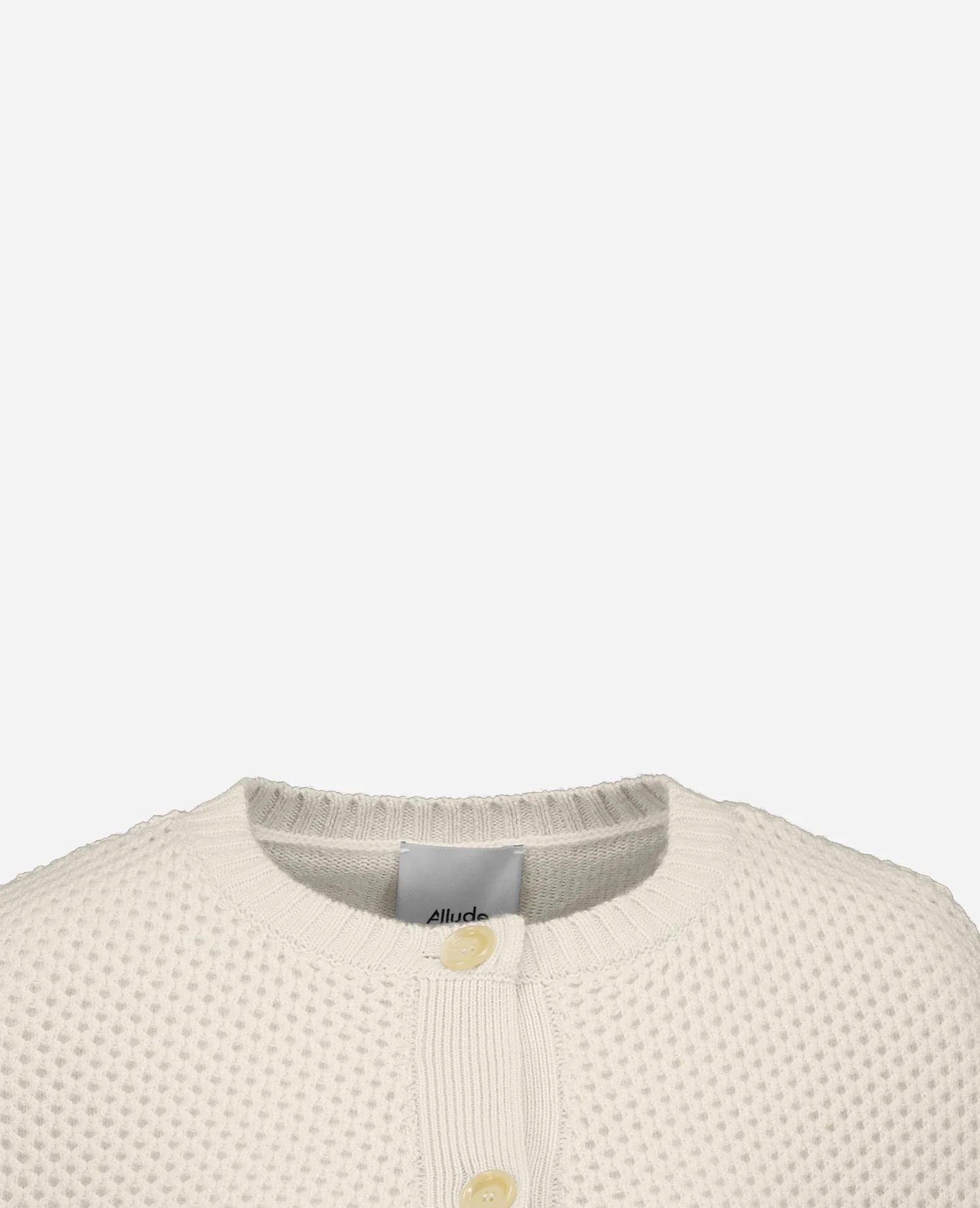 Woll-Mischung Cape in Creme - Image 3
