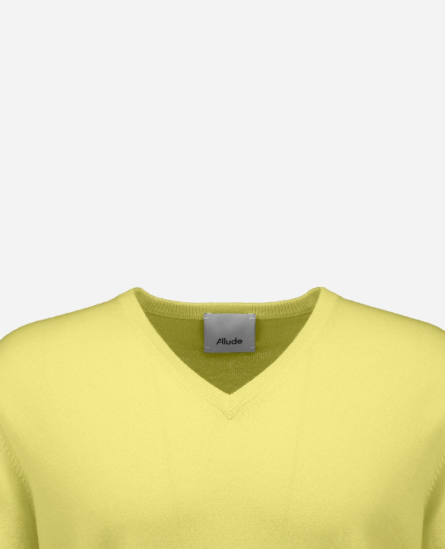 Cashmere Pullover in Gelb - Image 6