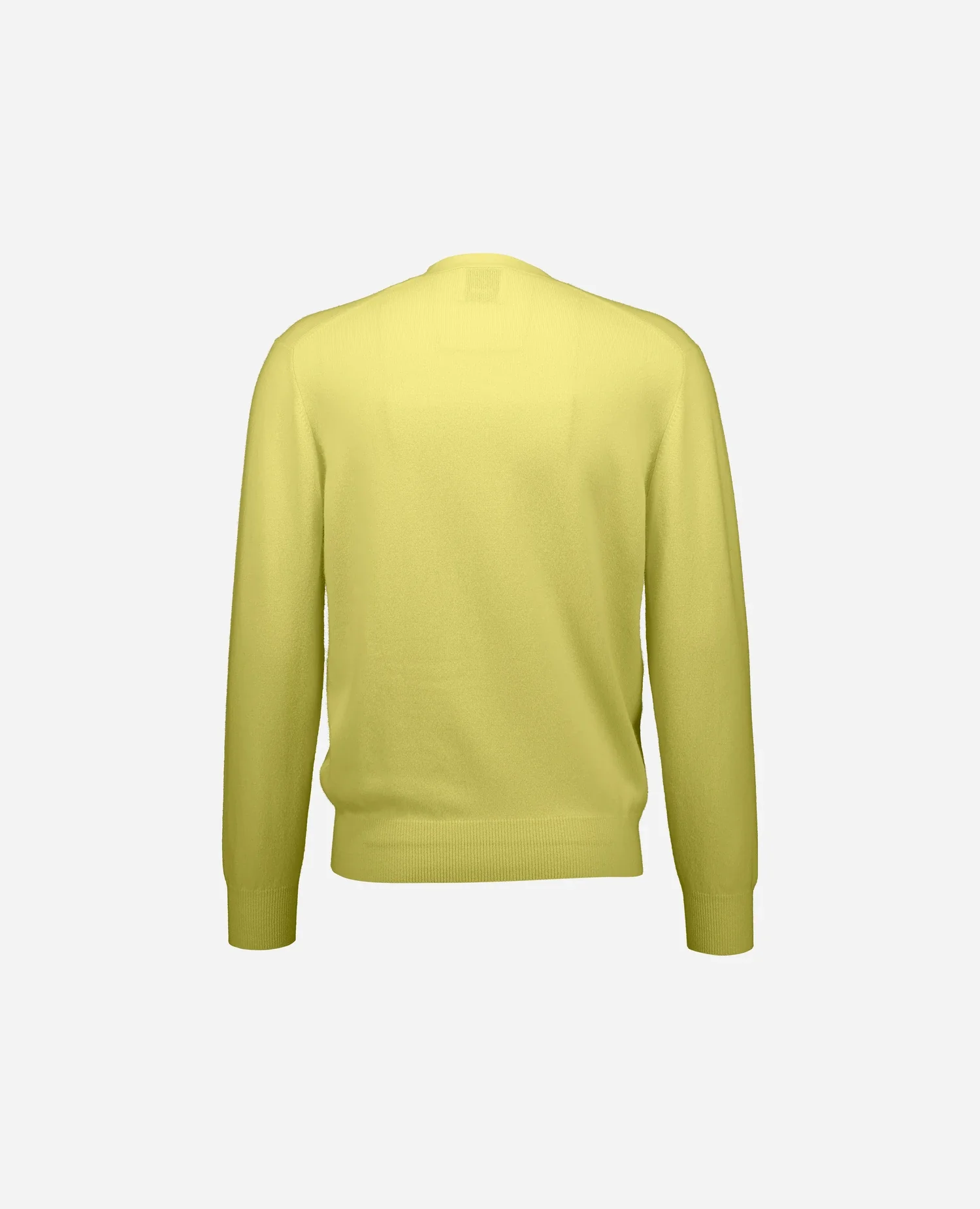 Cashmere Strickjacke in Gelb - Image 5