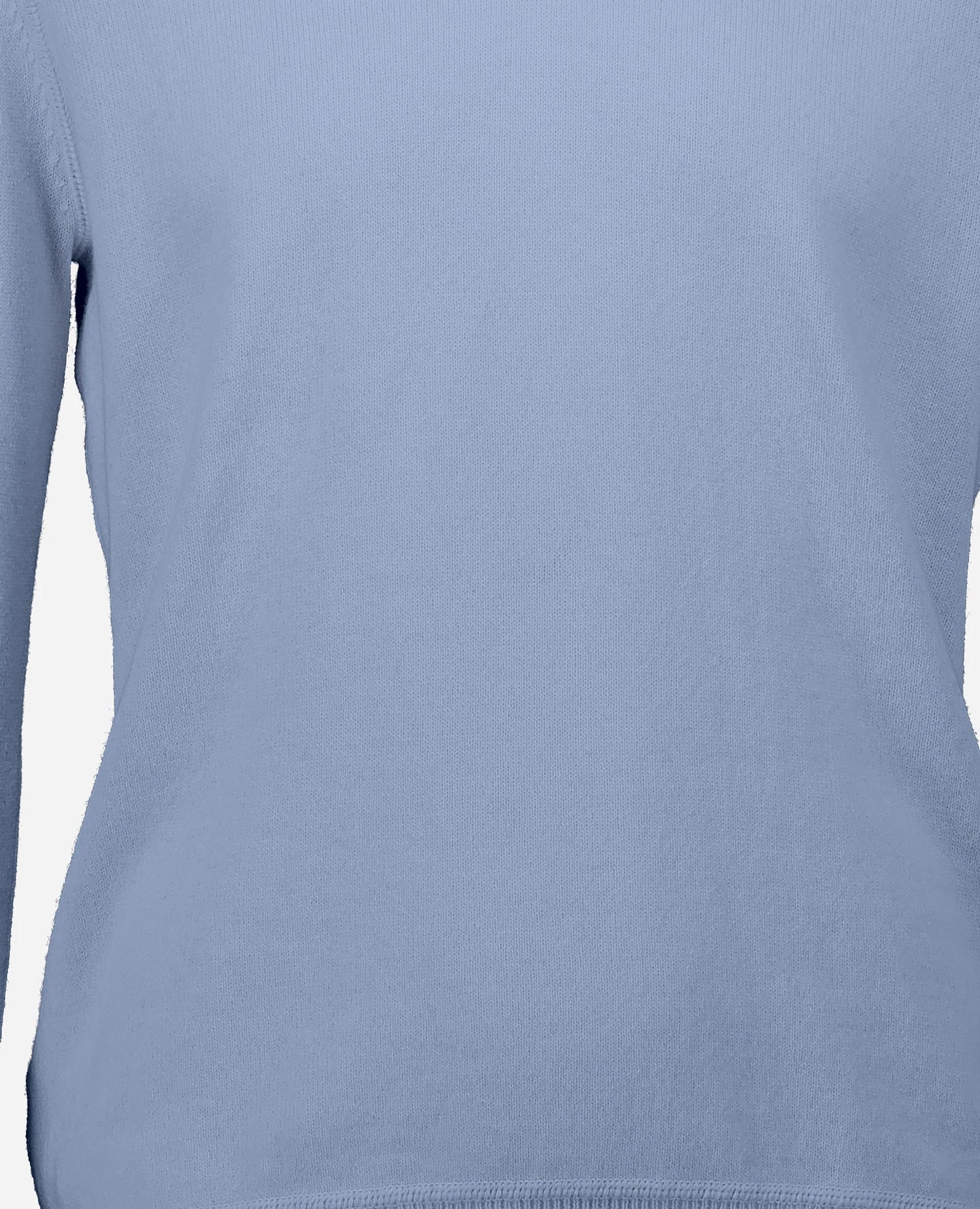 Baumwoll Mischung Pullover in Blau - Image 4