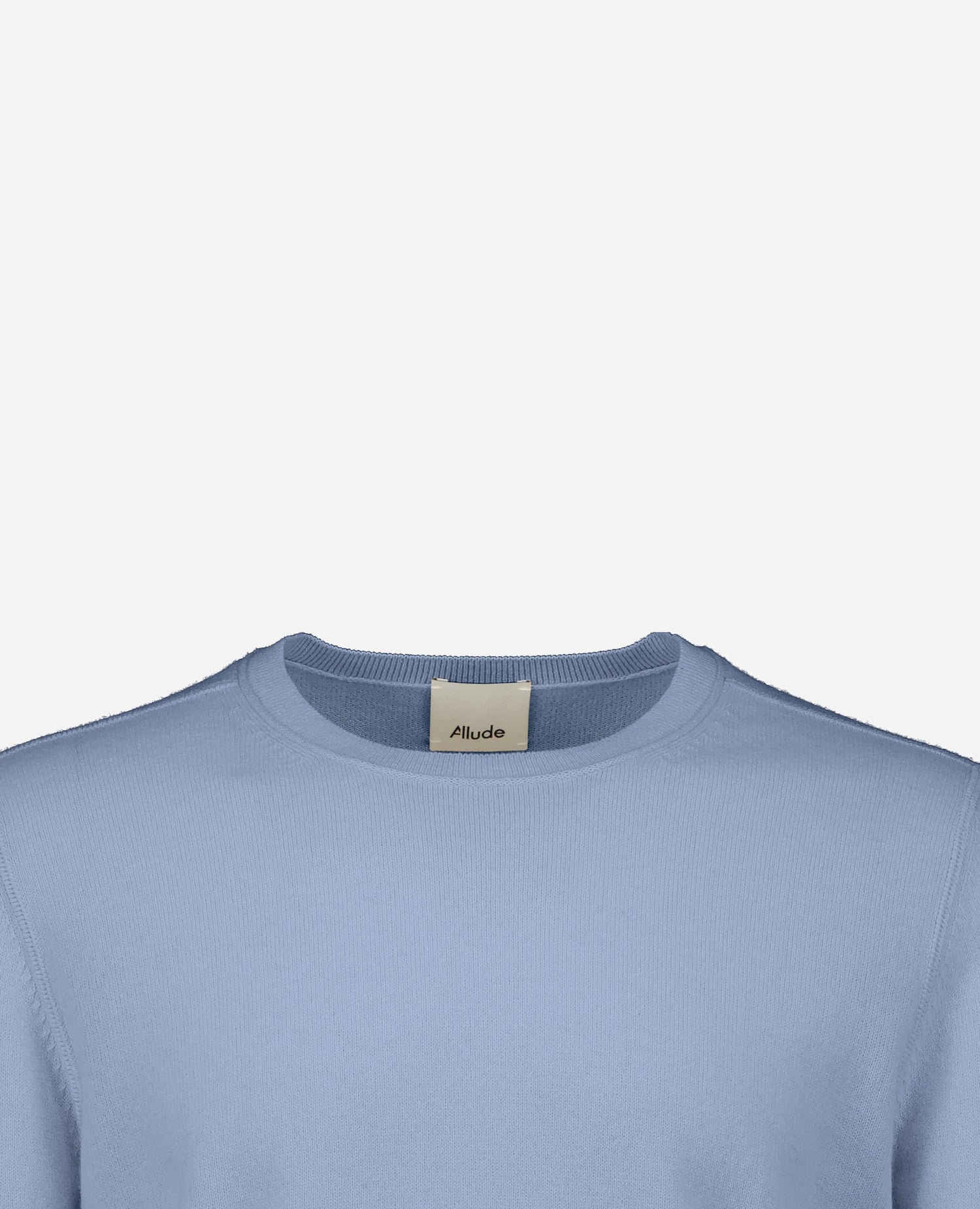 Baumwoll Mischung Pullover in Blau - Image 3
