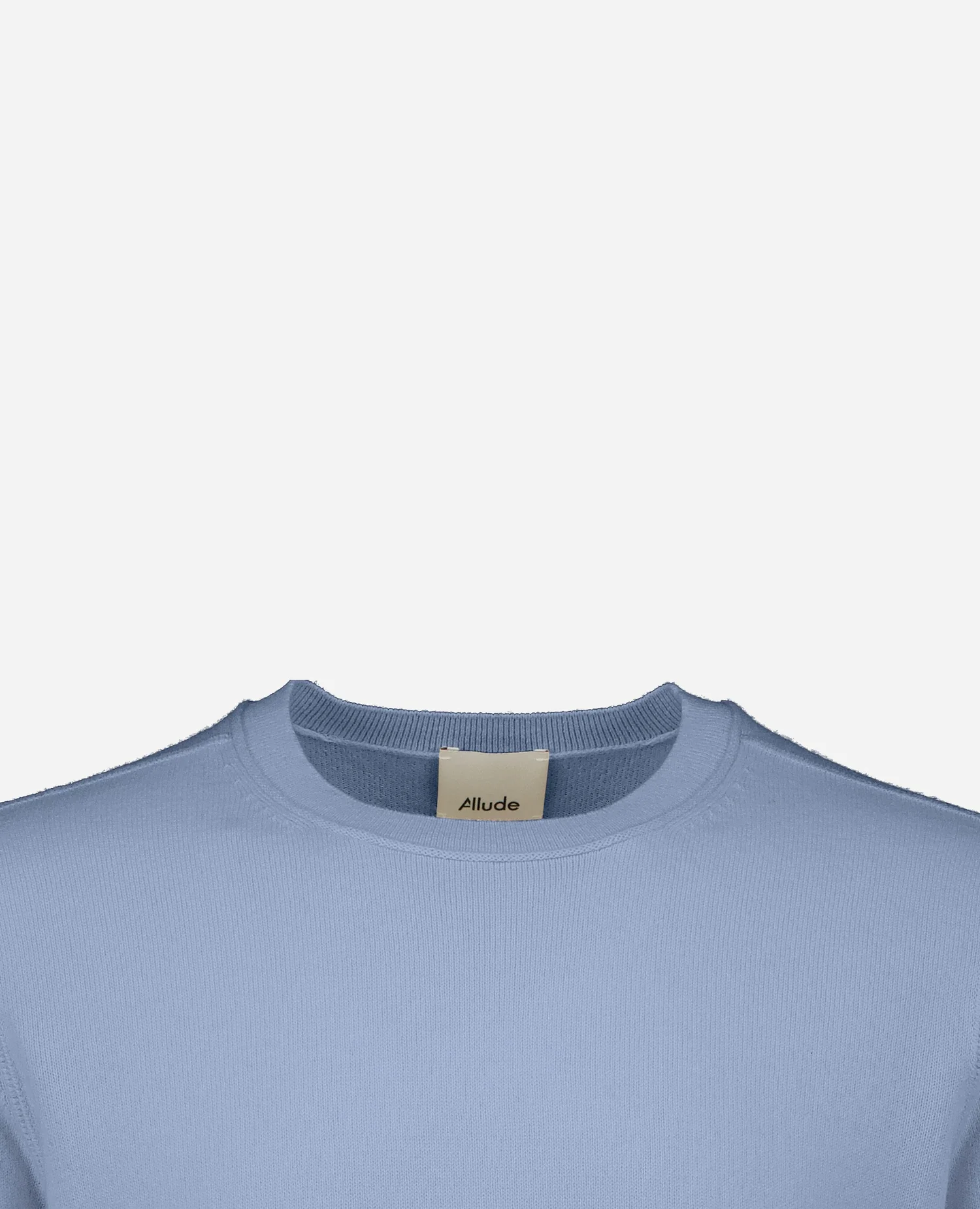 Baumwoll Mischung Pullover in Blau - Image 3