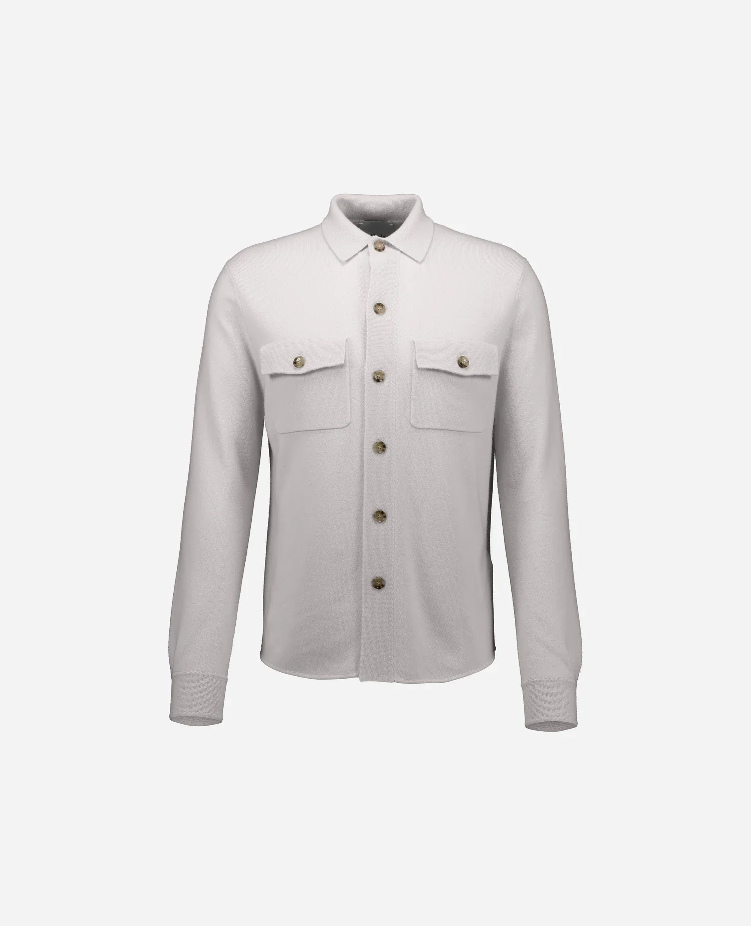 Woll-Mischung Pullover in Grau