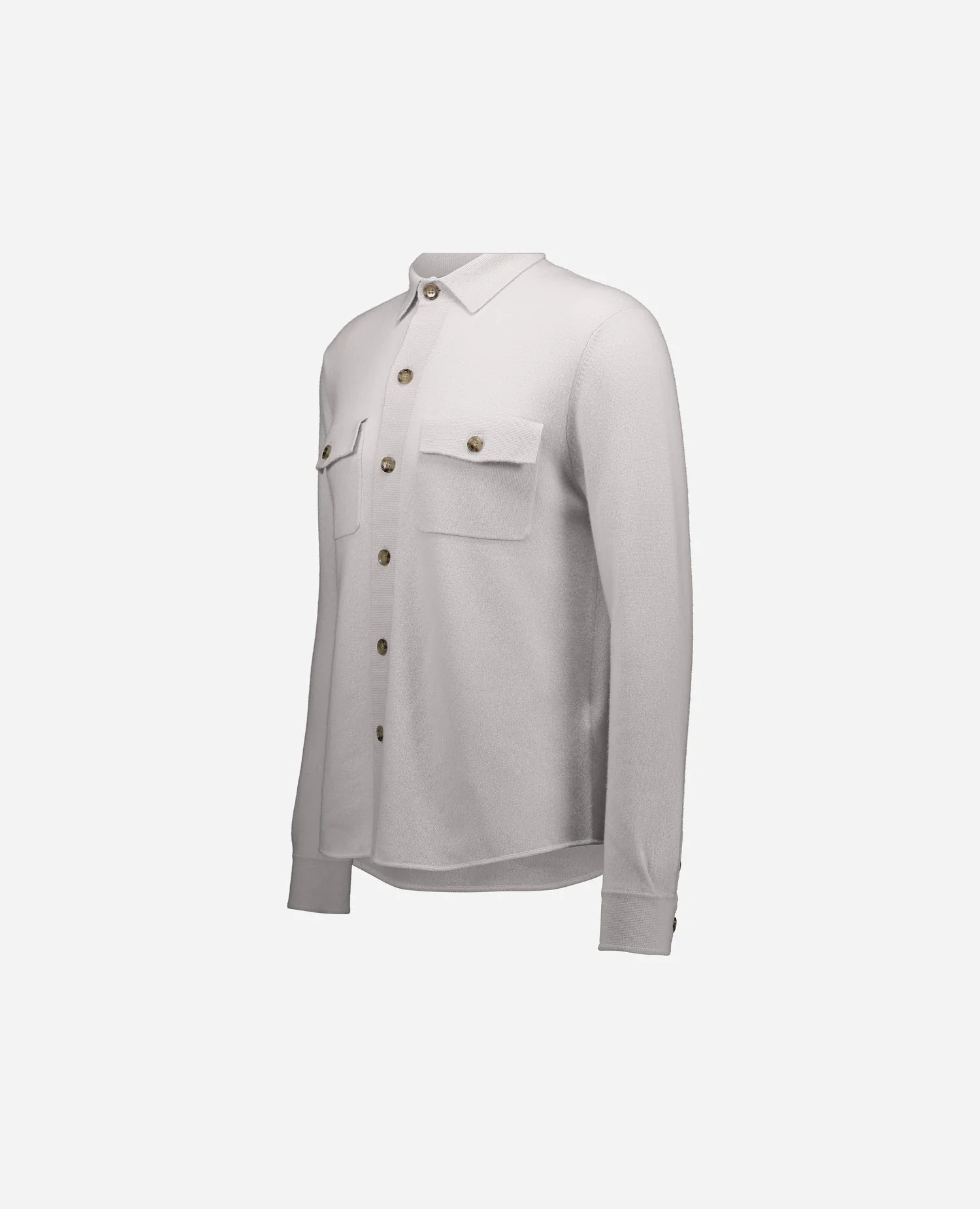 Woll-Mischung Pullover in Grau - Image 3