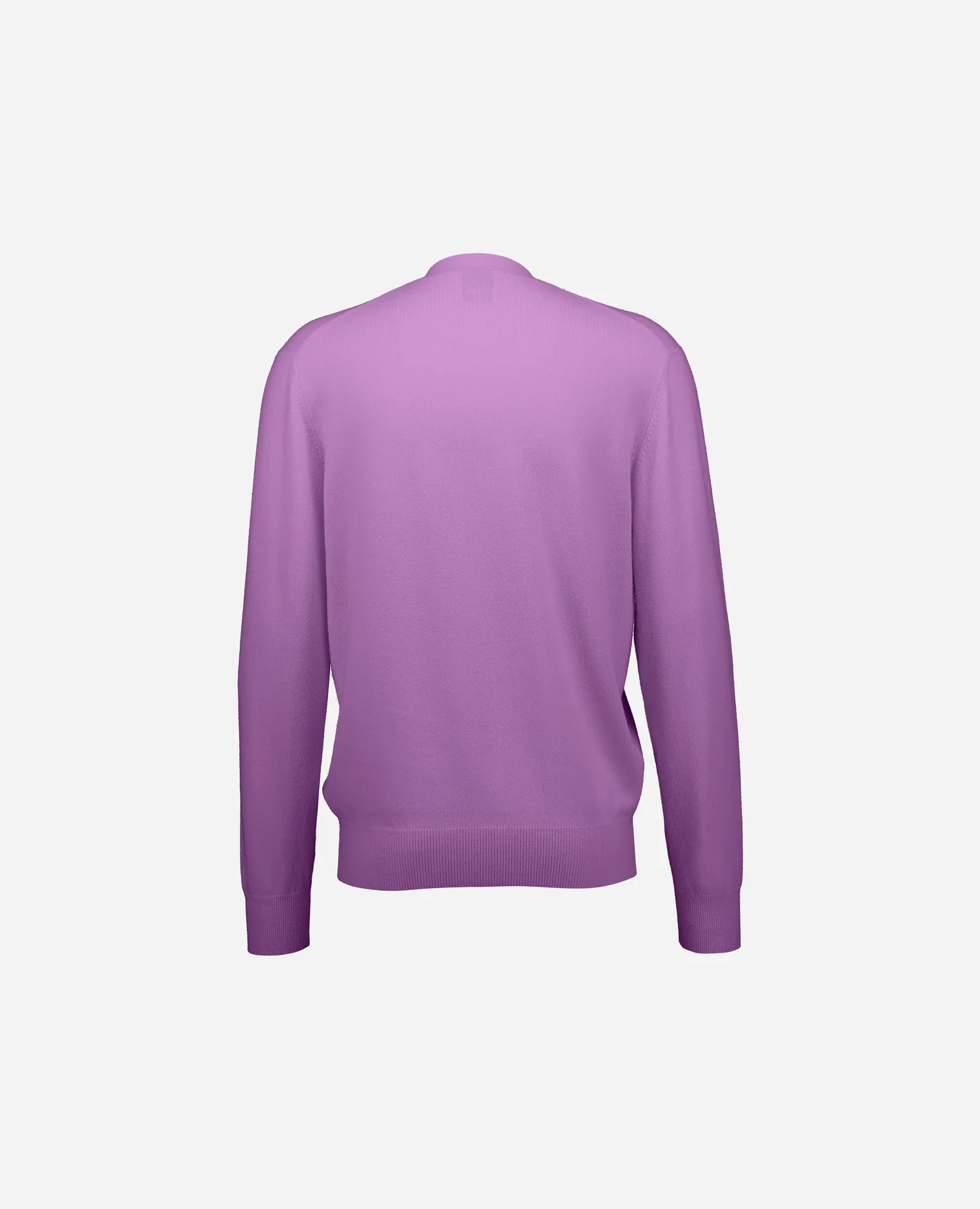 Woll-Mischung Strickjacke in Lila - Image 2