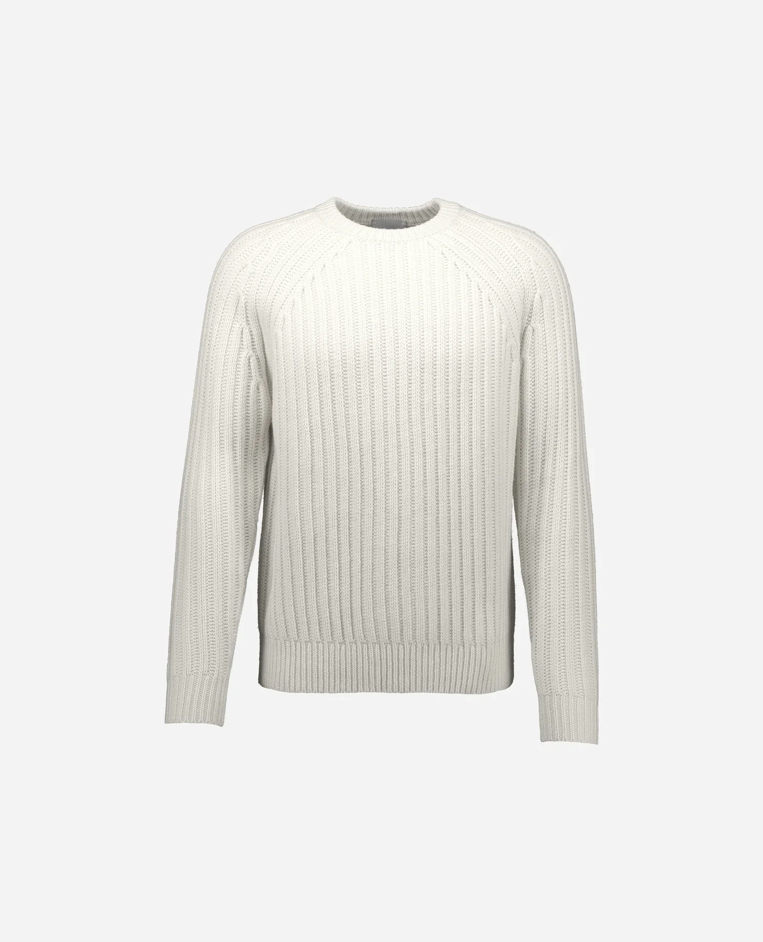 Woll-Mischung Pullover in Weiß