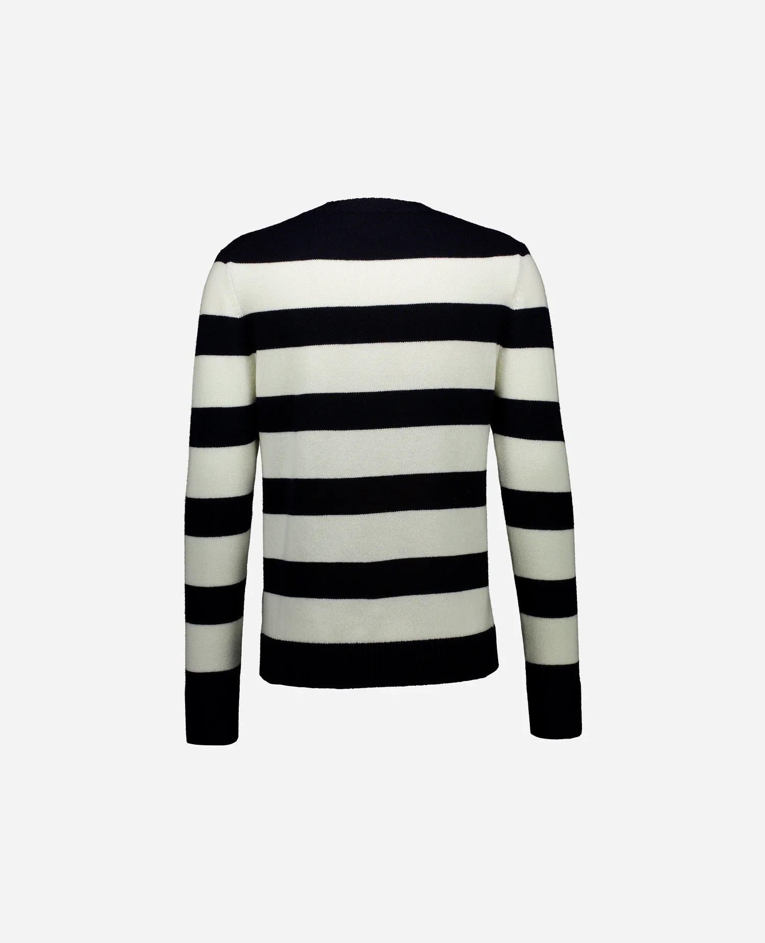 Woll-Mischung Pullover in Navy - Image 4