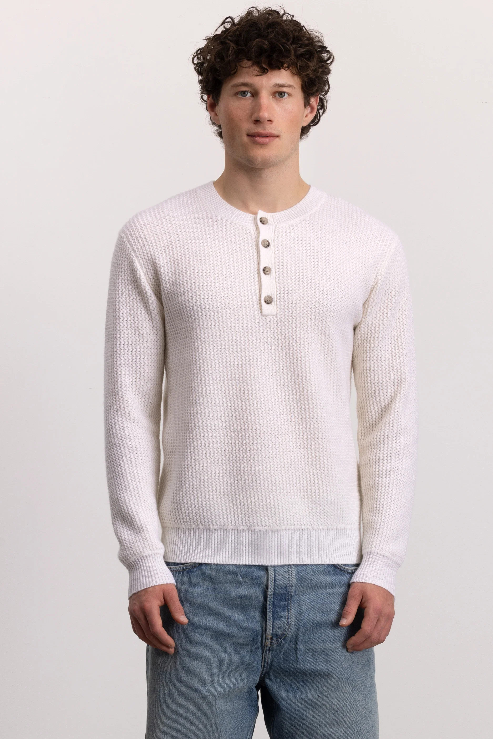 Woll-Mischung Pullover in Weiß - Image 10