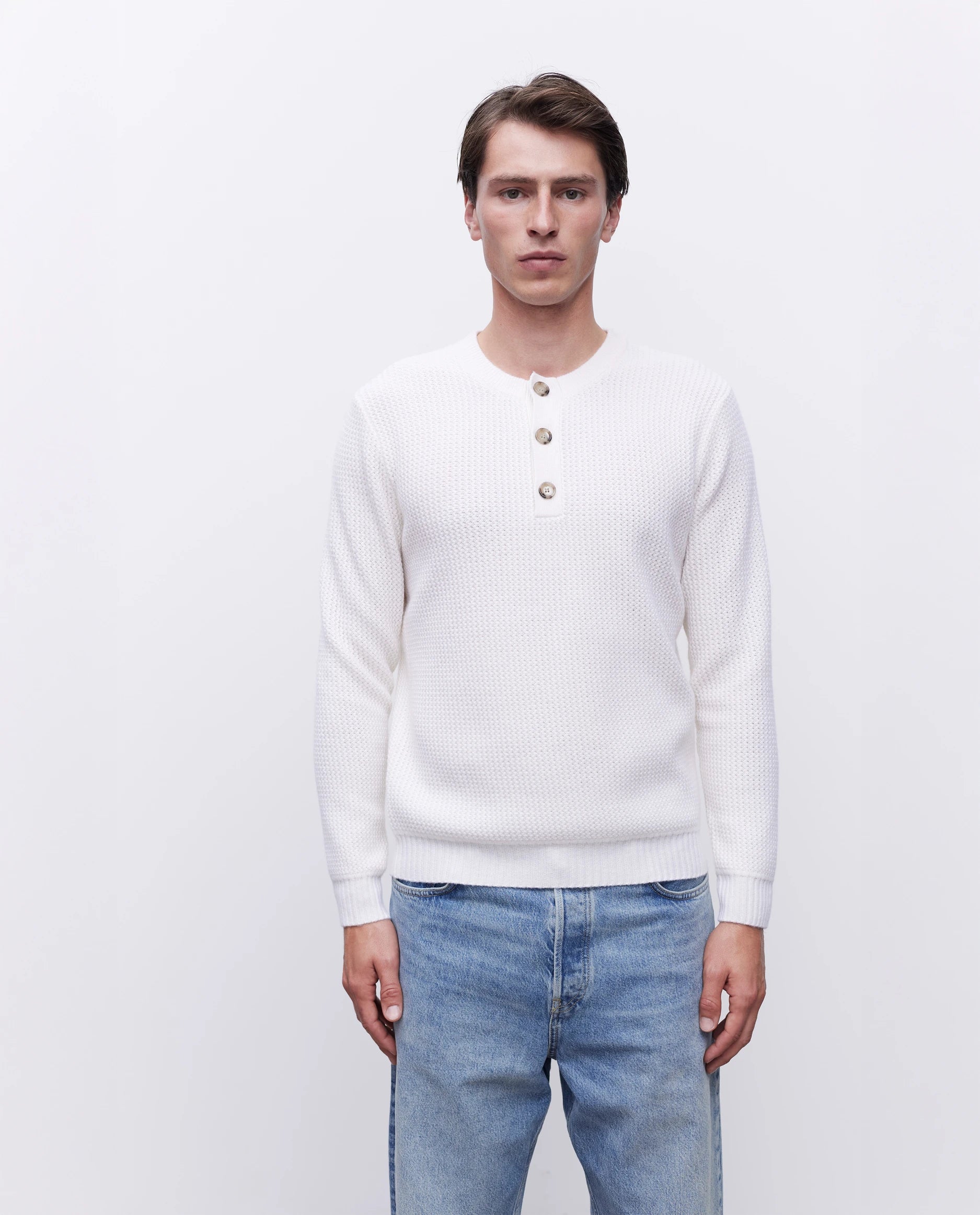 Woll-Mischung Pullover in Weiß - Image 8