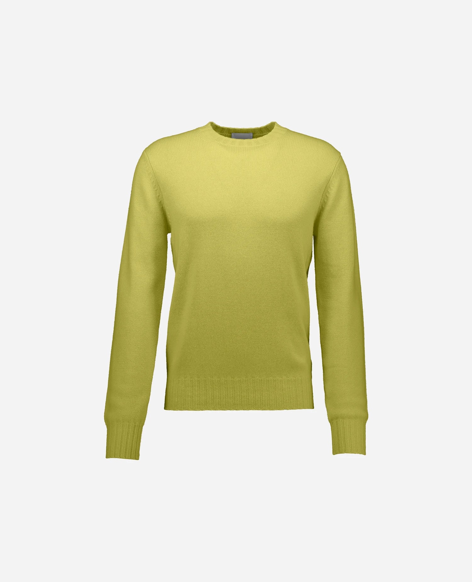 Woll-Mischung Pullover in Gelb