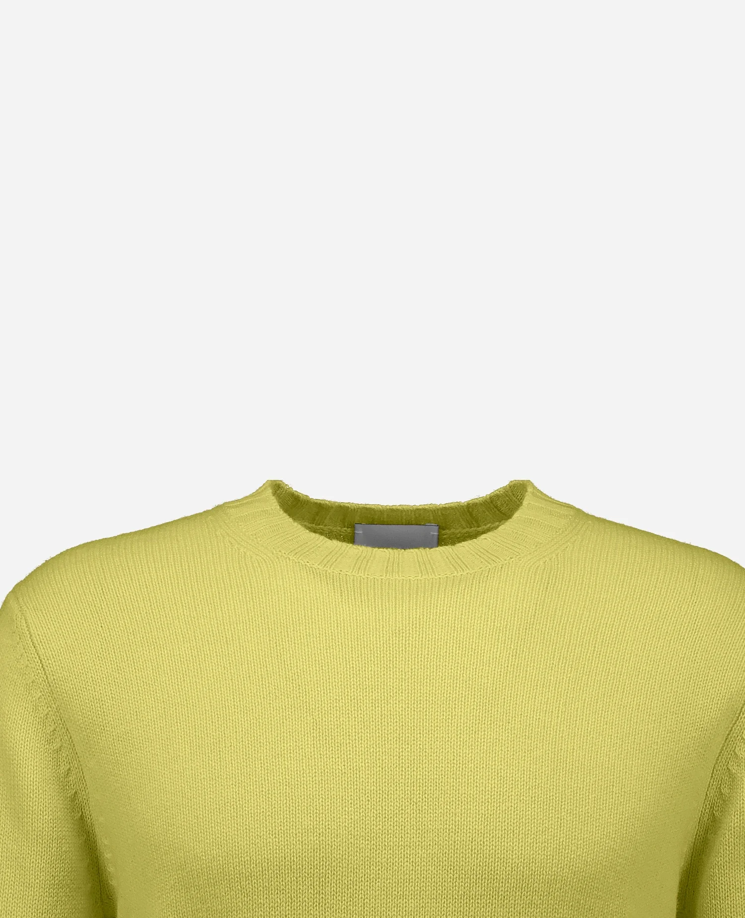 Woll-Mischung Pullover in Gelb - Image 3