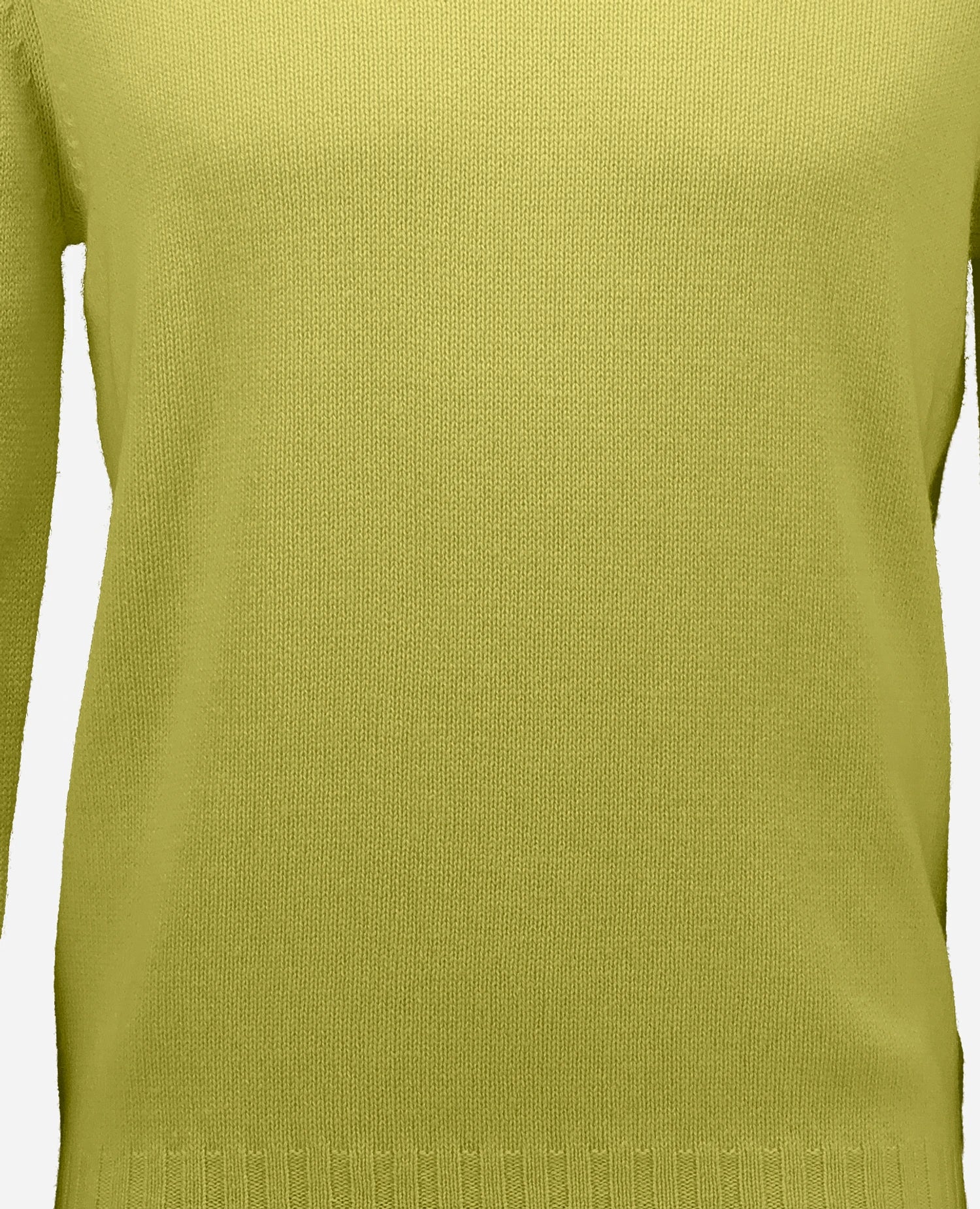 Woll-Mischung Pullover in Gelb - Image 4