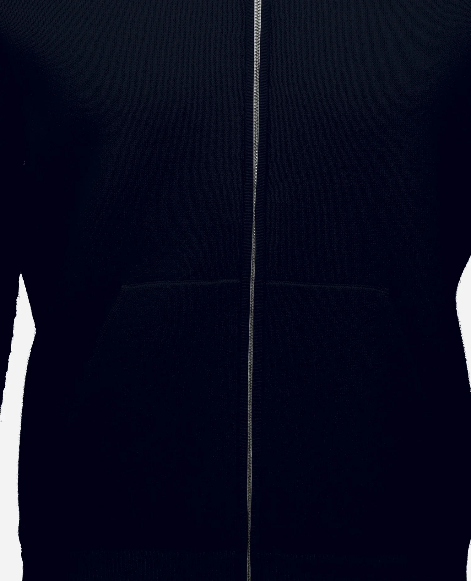 Woll-Mischung Jacket in Navy - Image 4