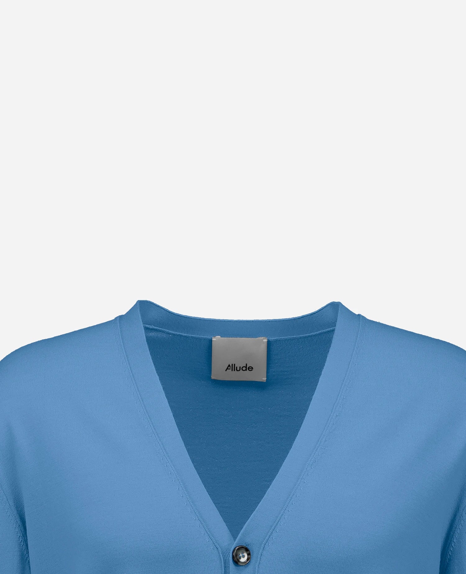 Wolle Strickjacke in Blau - Image 3