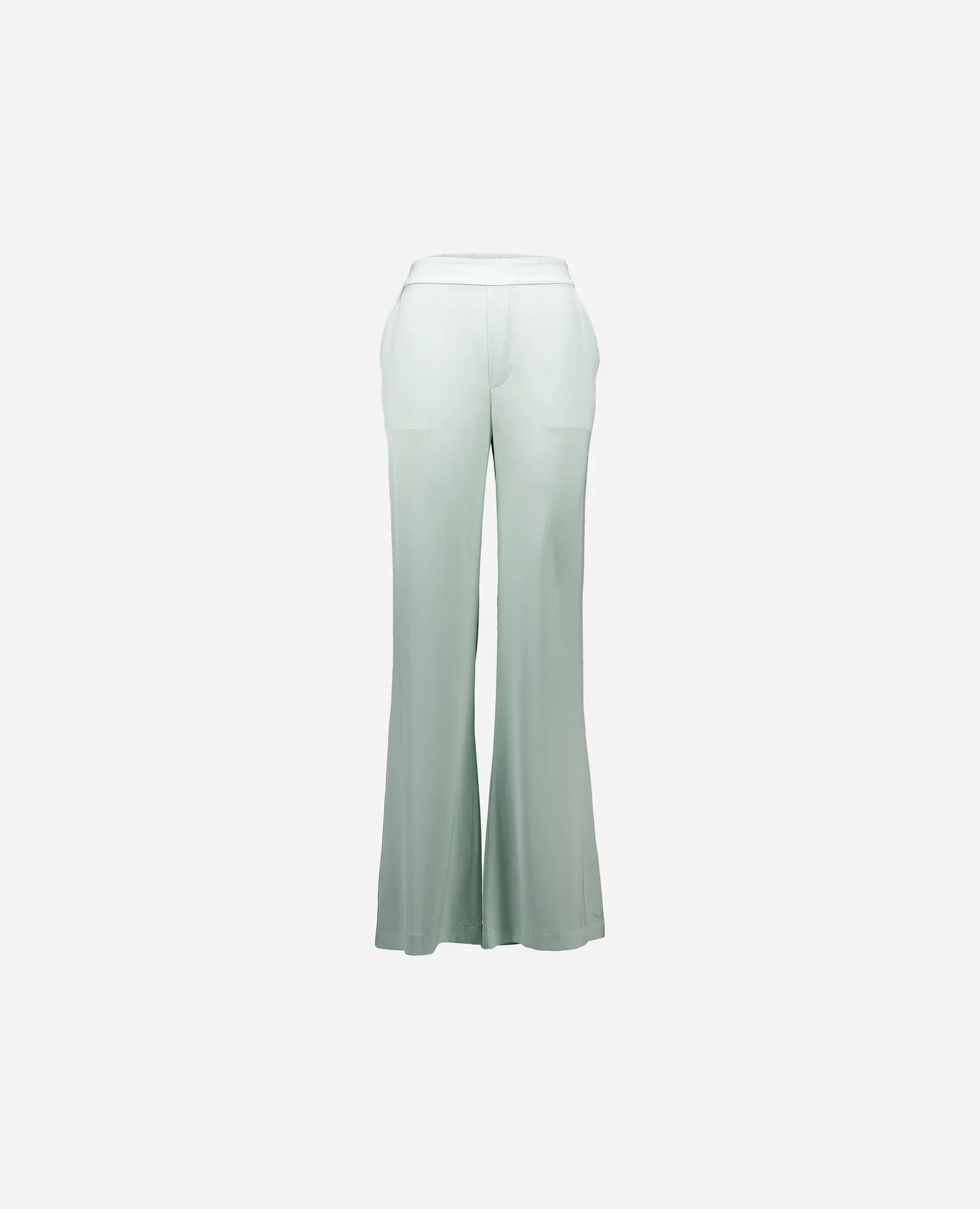 Seide Hose in Grün
