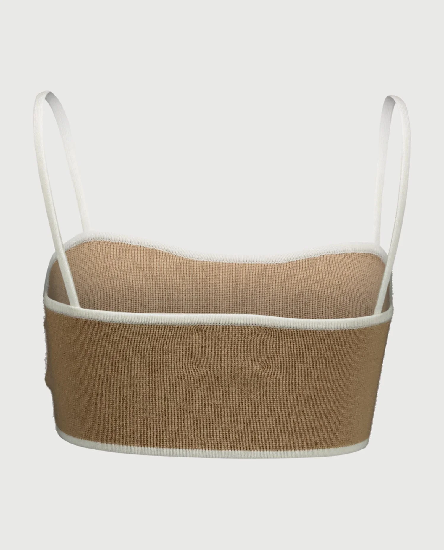 Cashmere Top in Beige - Image 4