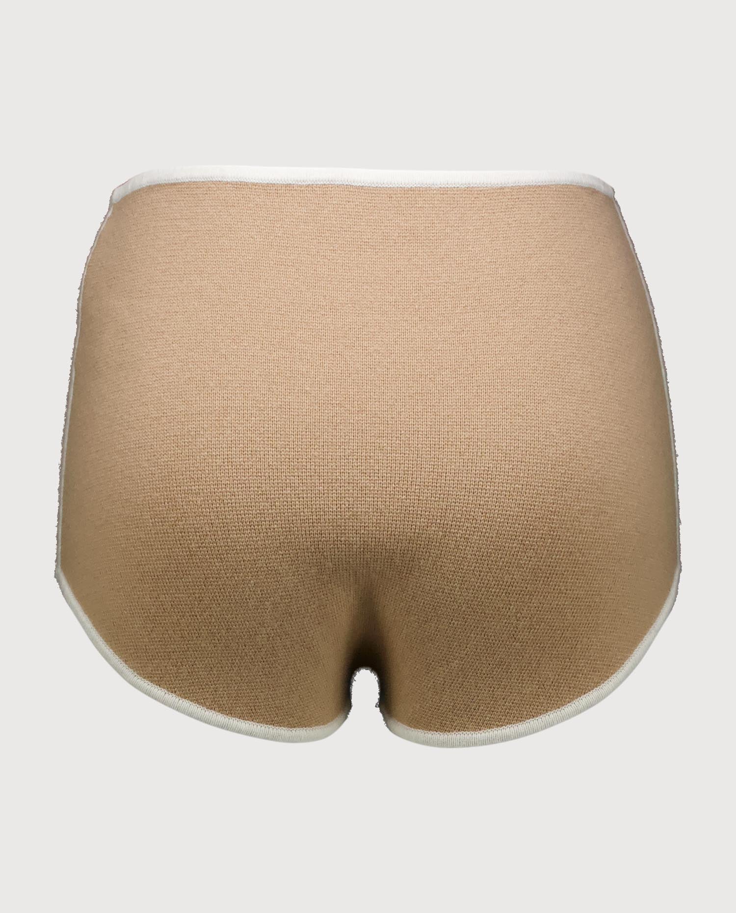 Cashmere kurze Hose in Beige - Image 5