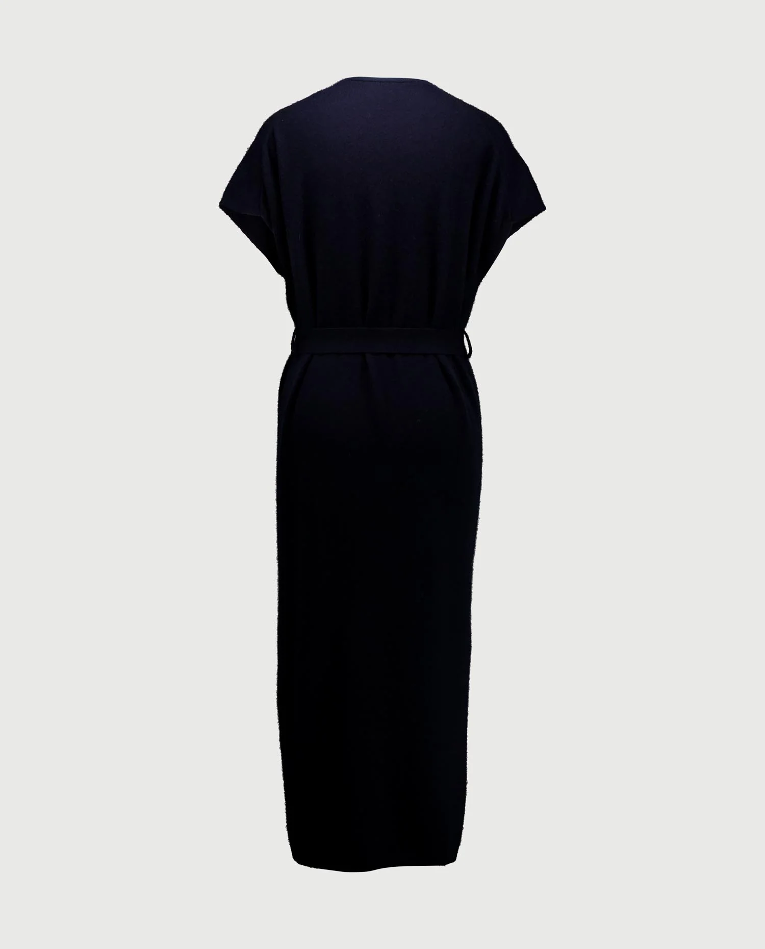 Cashmere Mantel in Navy - Image 4