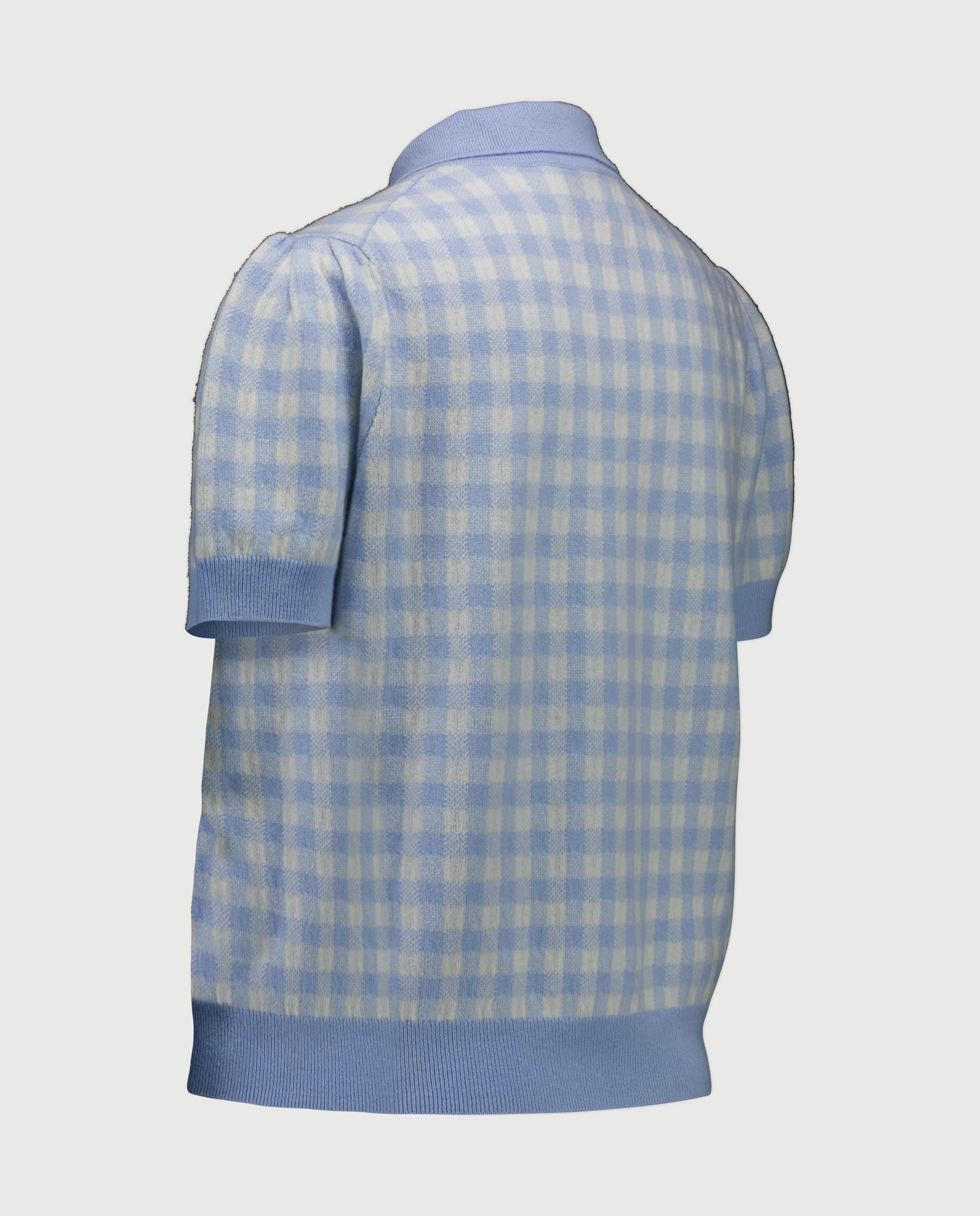 Woll-Mischung Pullover in Blau - Image 3